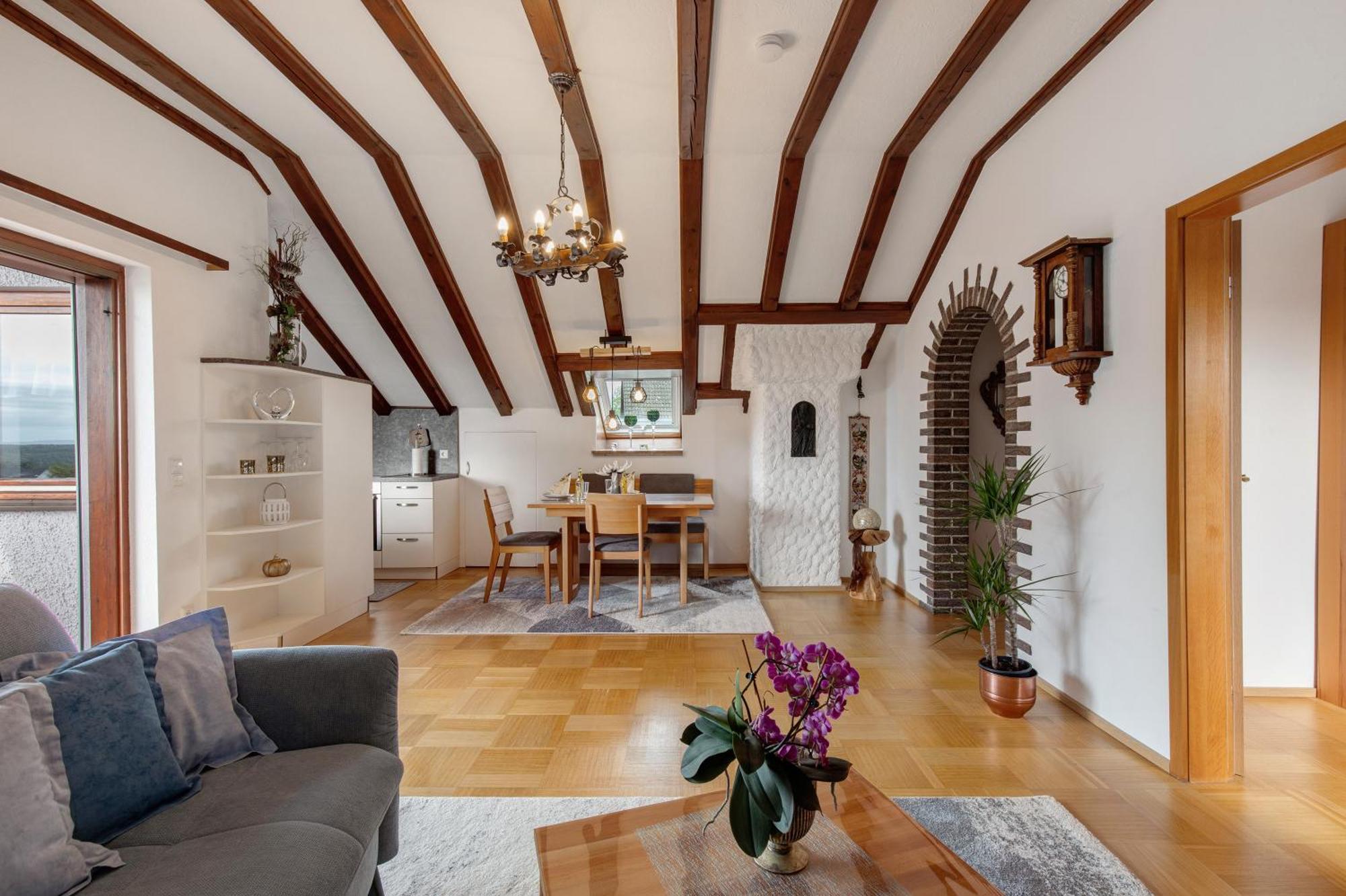 Ferienwohnung Fernsicht Zwiefalten Exteriér fotografie