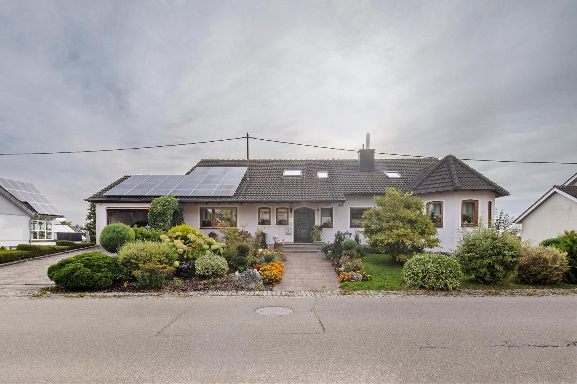 Ferienwohnung Fernsicht Zwiefalten Exteriér fotografie