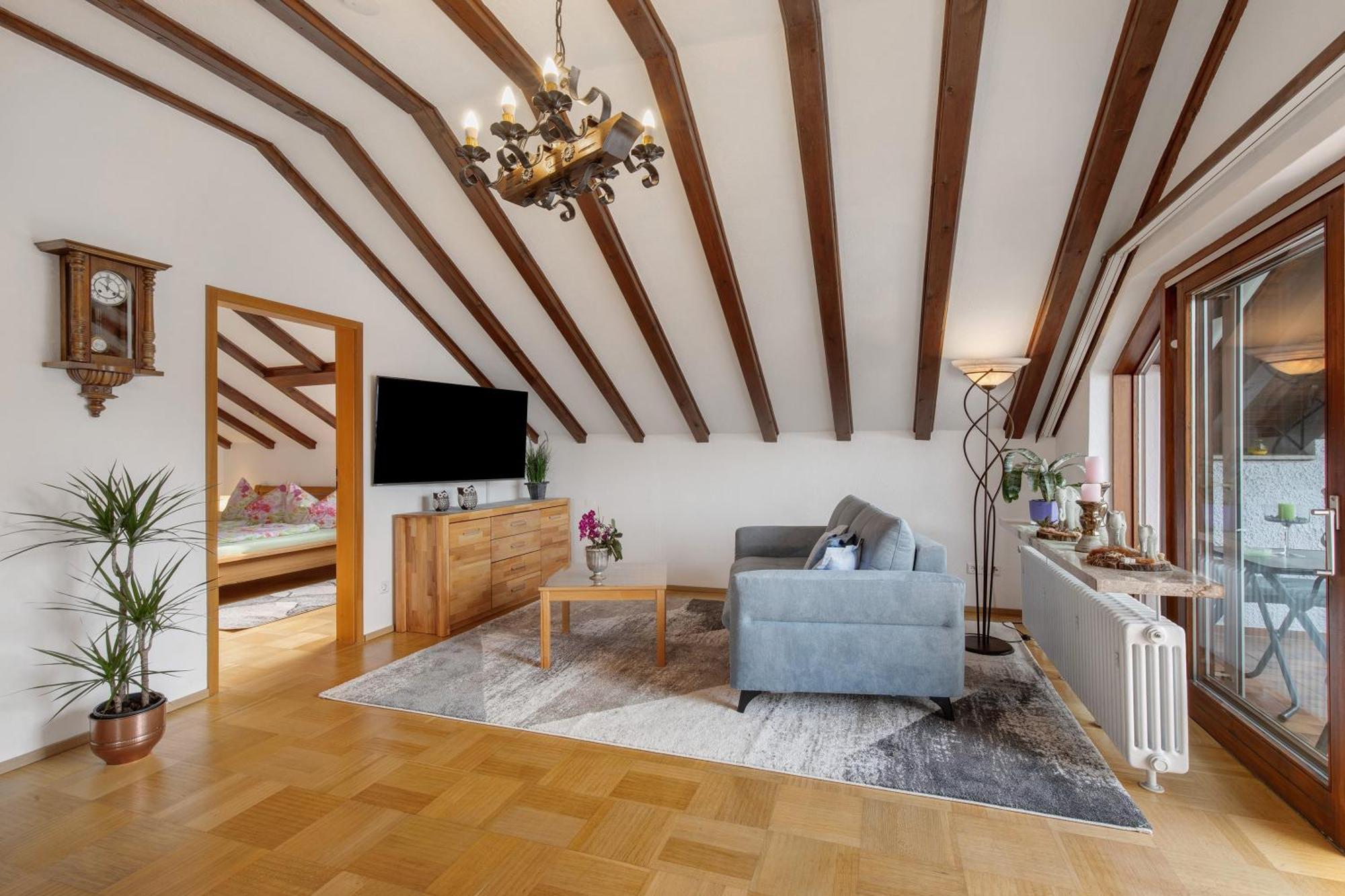 Ferienwohnung Fernsicht Zwiefalten Exteriér fotografie