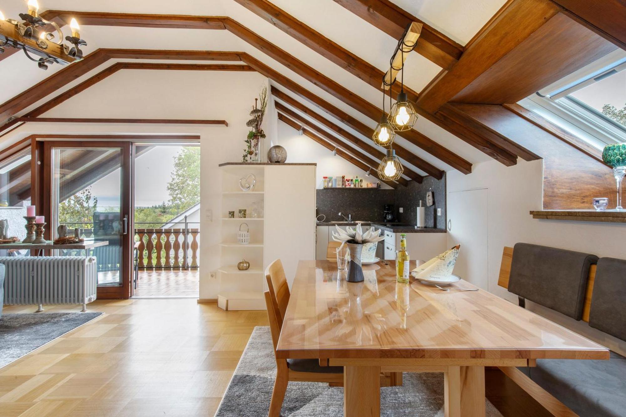 Ferienwohnung Fernsicht Zwiefalten Exteriér fotografie